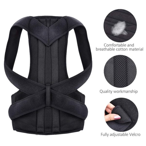 Posture Corrector Belt for Back Pain Relief – Spine & Shoulder Support