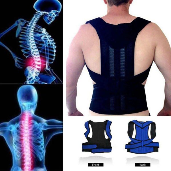 Posture Corrector Belt for Back Pain Relief – Spine & Shoulder Support