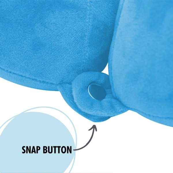 Imported U Shaped Pillows For Sleeping – Portable Travel Neck Pillows For Adults – Neck Pillow For Flight, Car & Home – Random Color ( Multi Design)