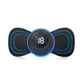 Portable EMS Mini Electric Neck Back Body Massager Cervical Electric Neck Back Massager Muscle Therapy Pressure Pain